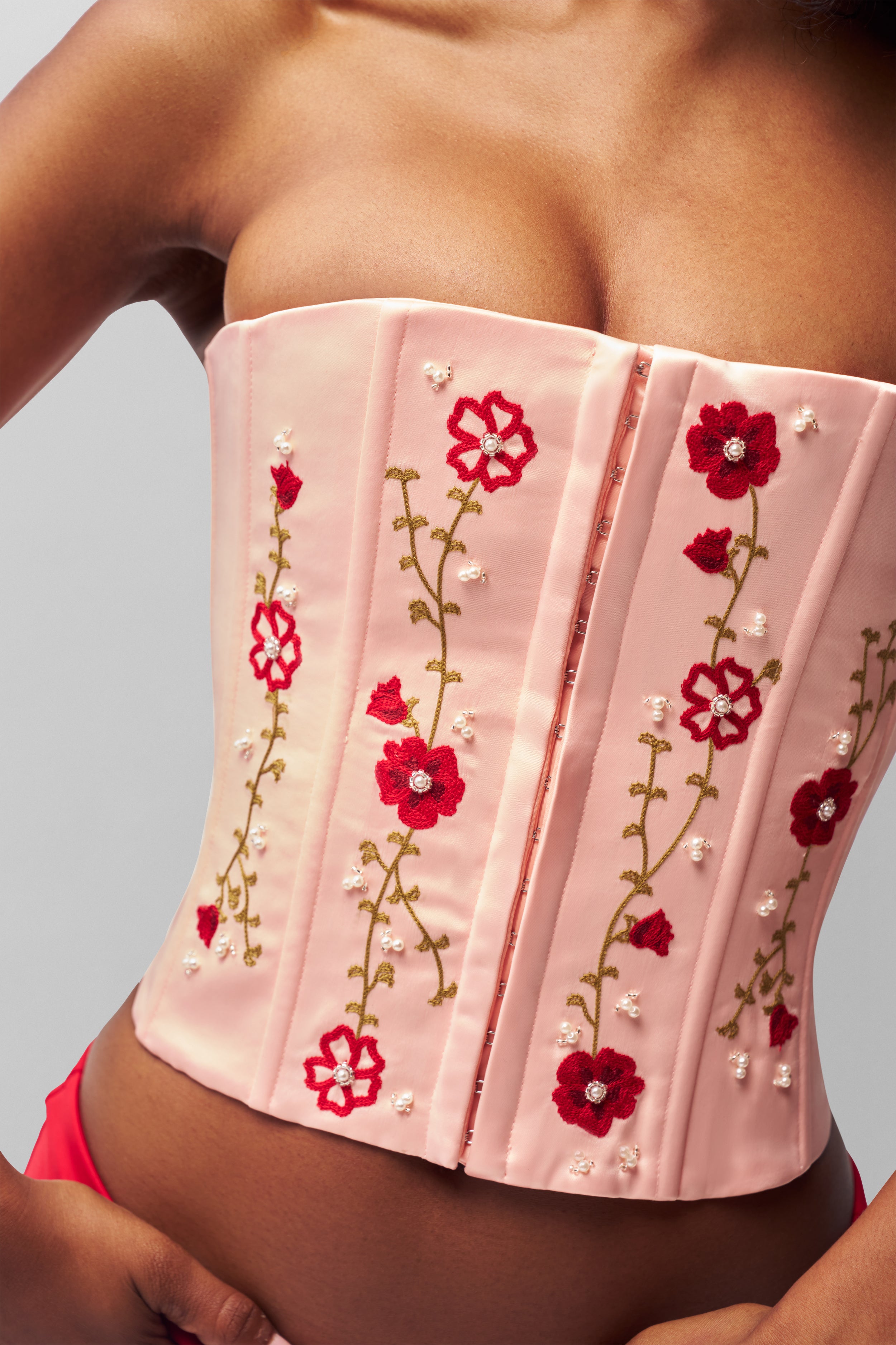 Meadows Satin Corset