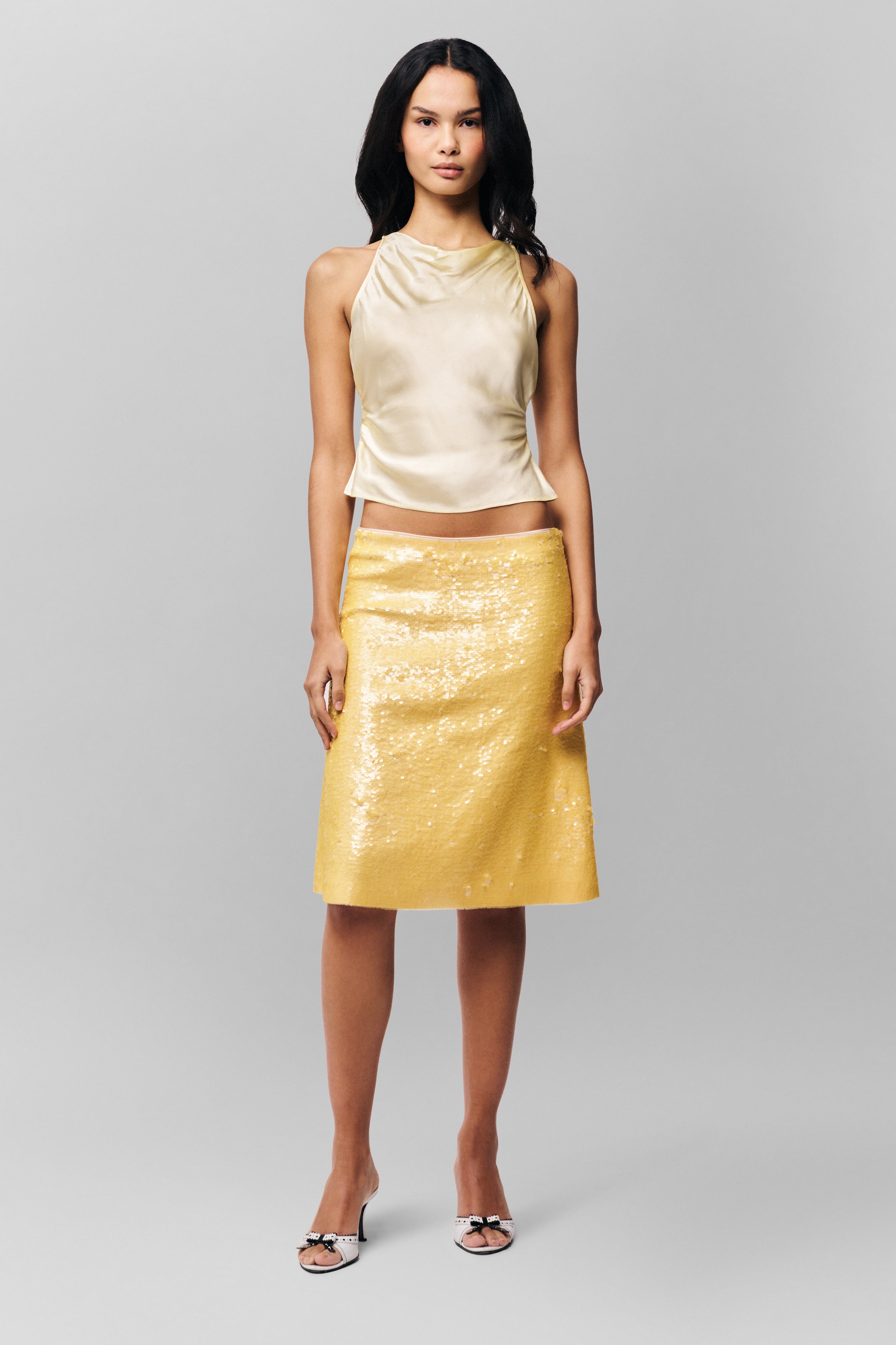 Regine Cowl Neck Top