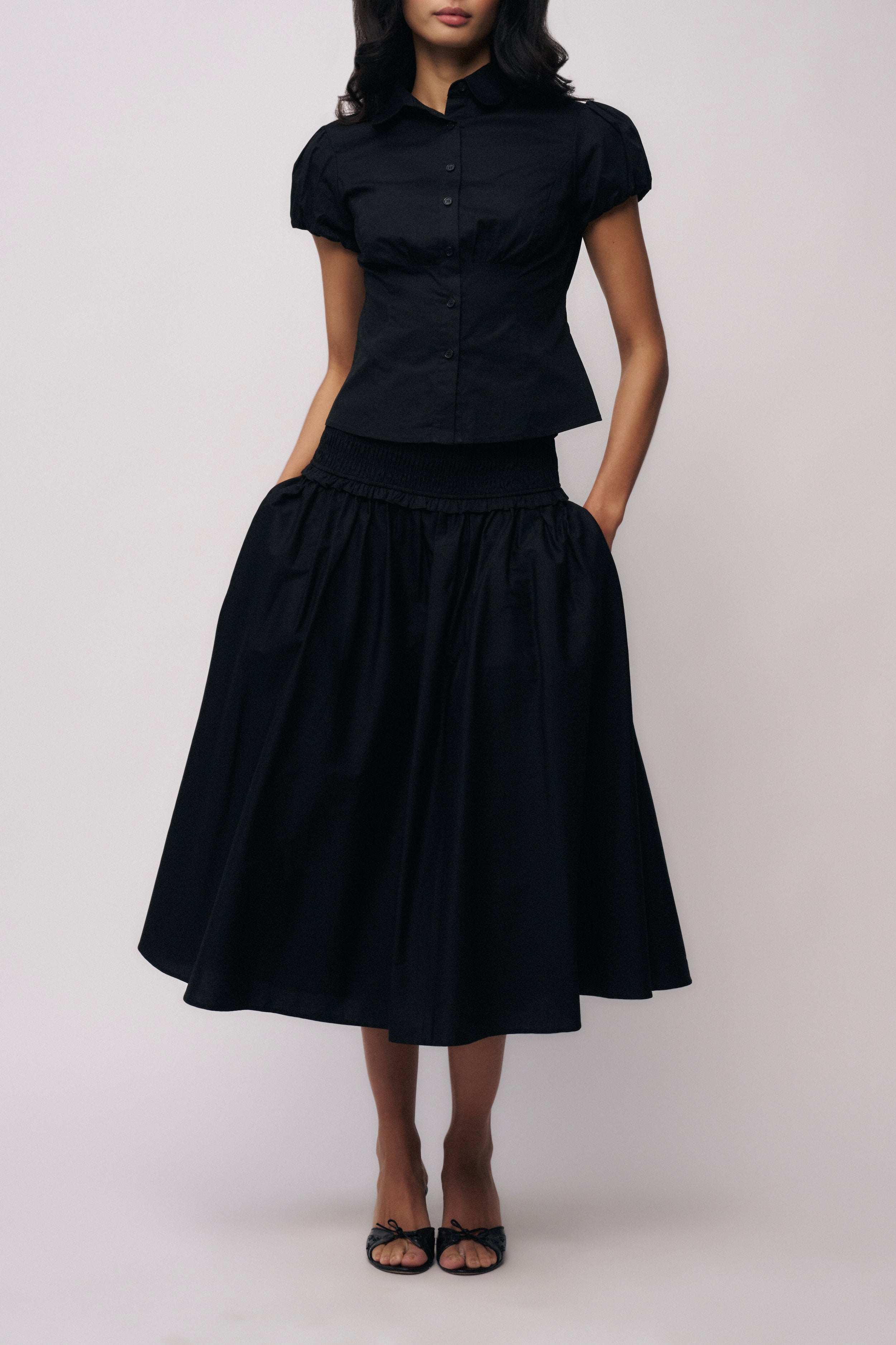Fontana Skirt in Black