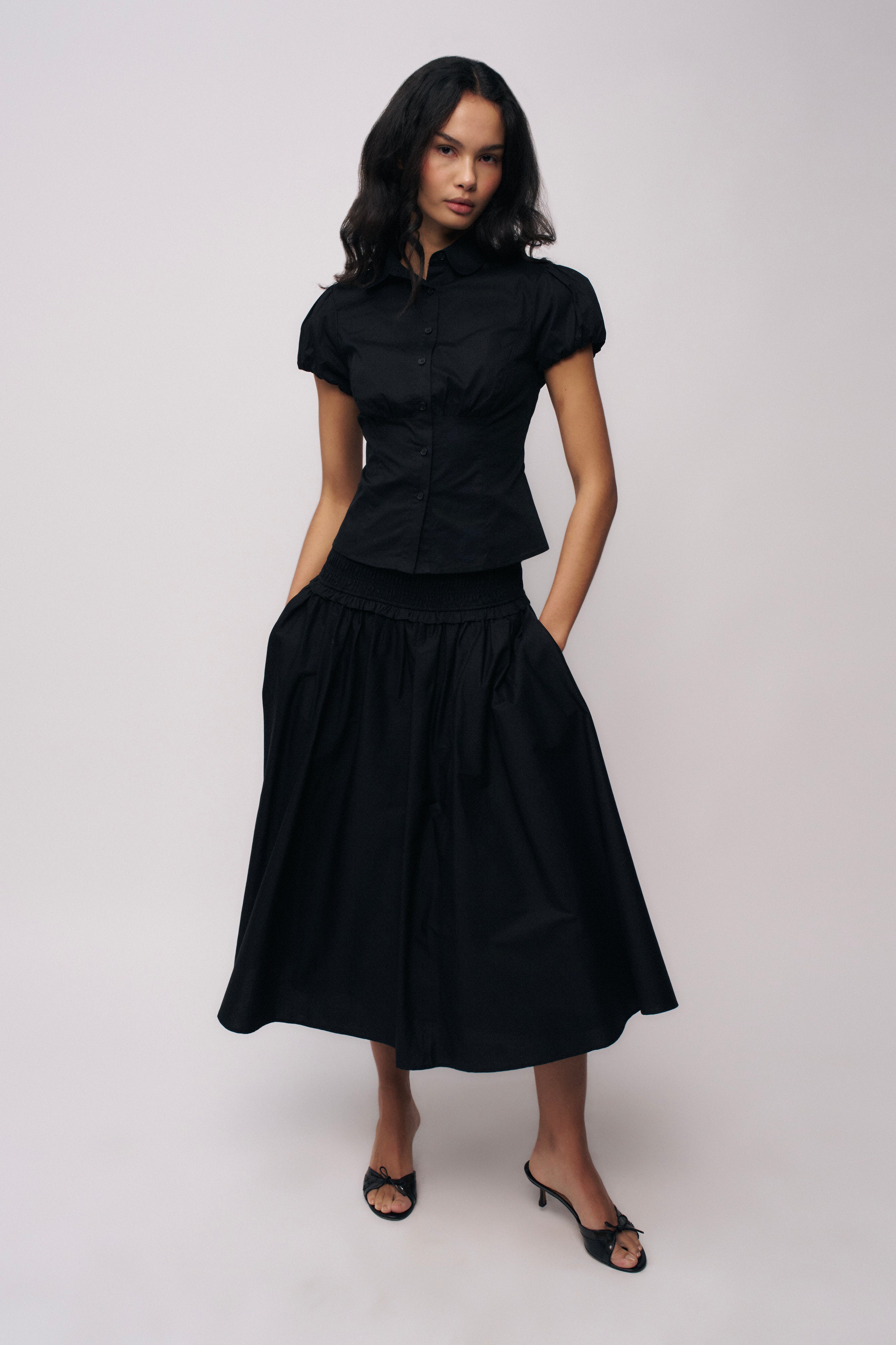 Fontana Skirt in Black