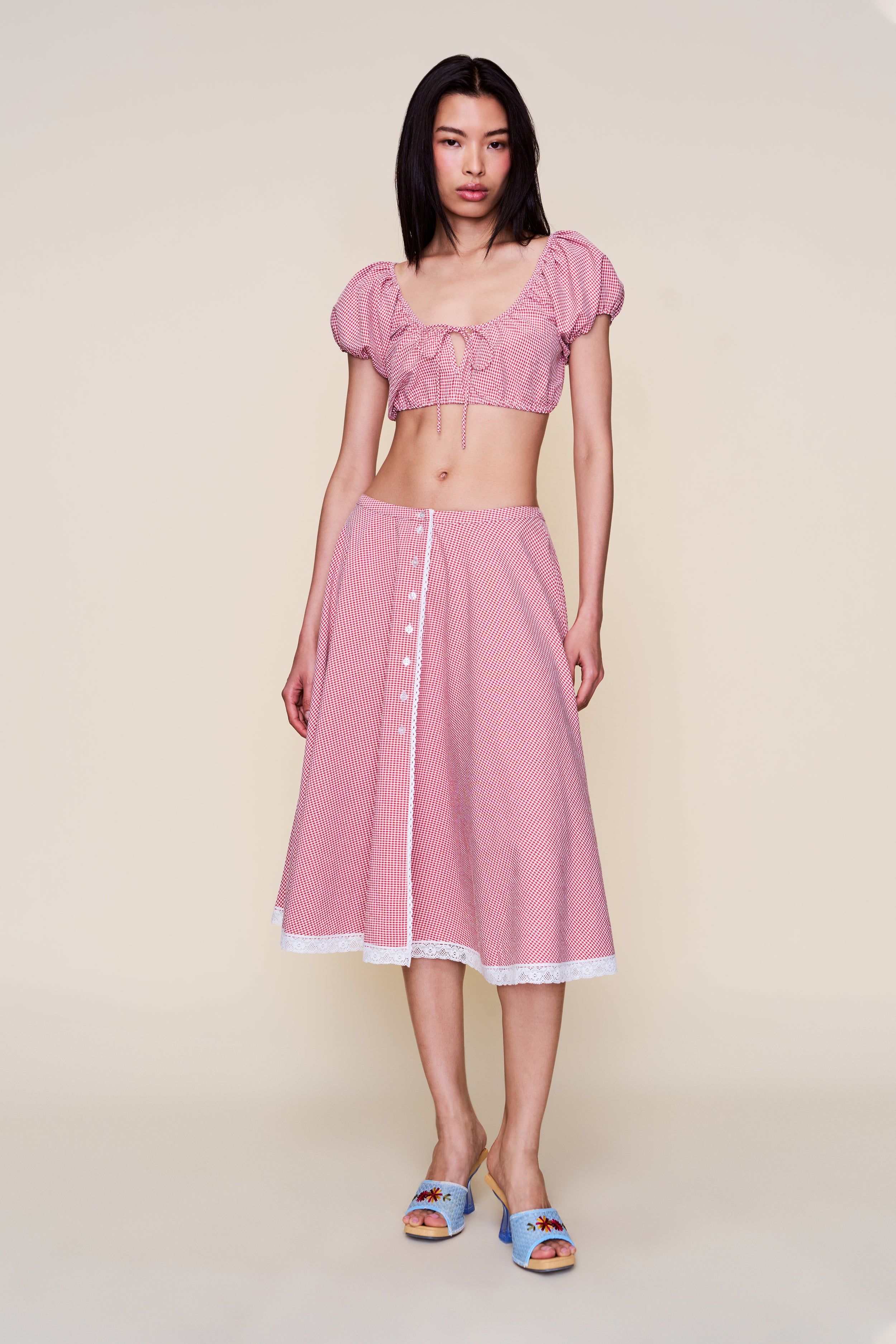 Ravello Gingham Top