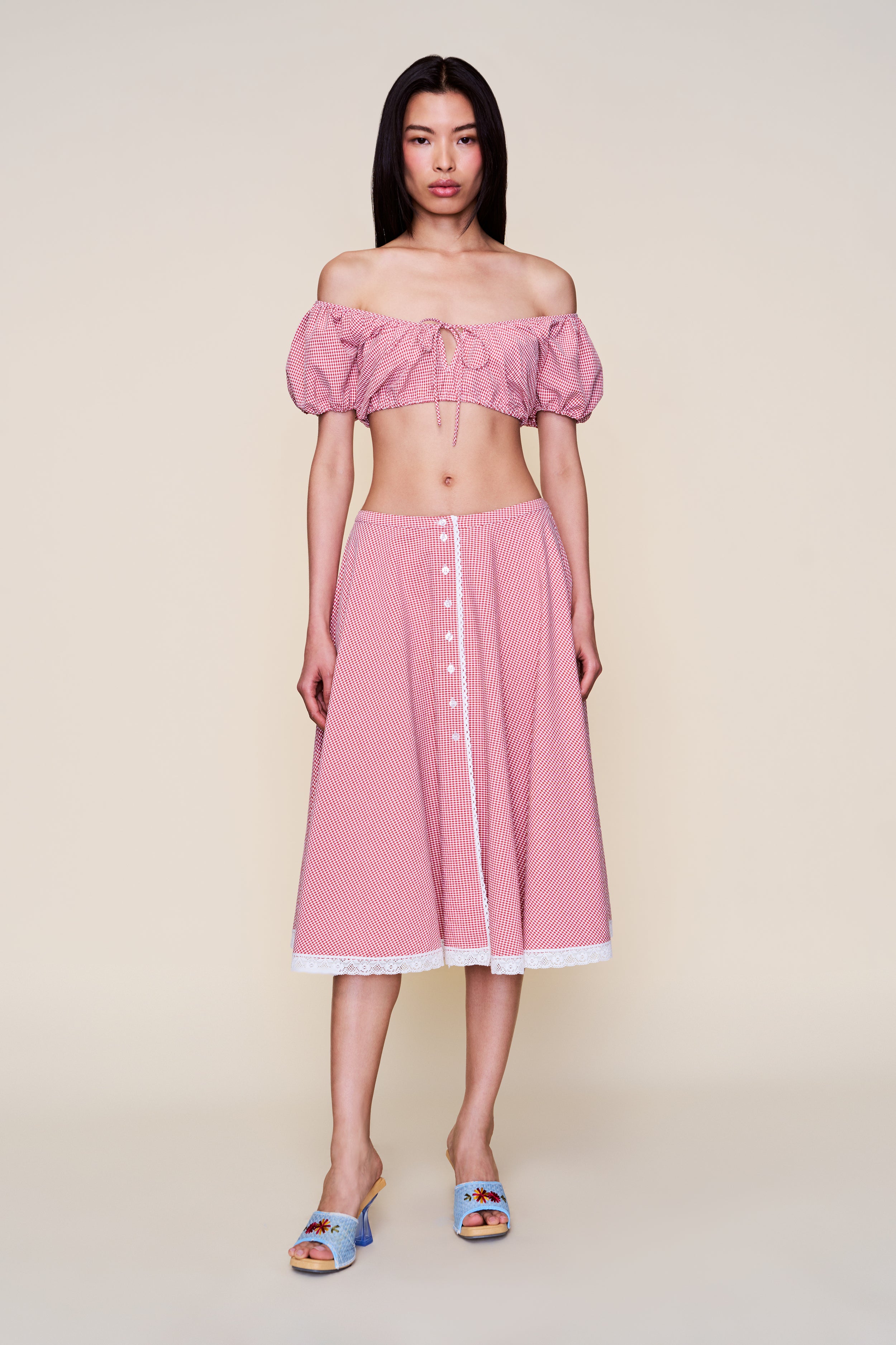 Ravello Gingham Top