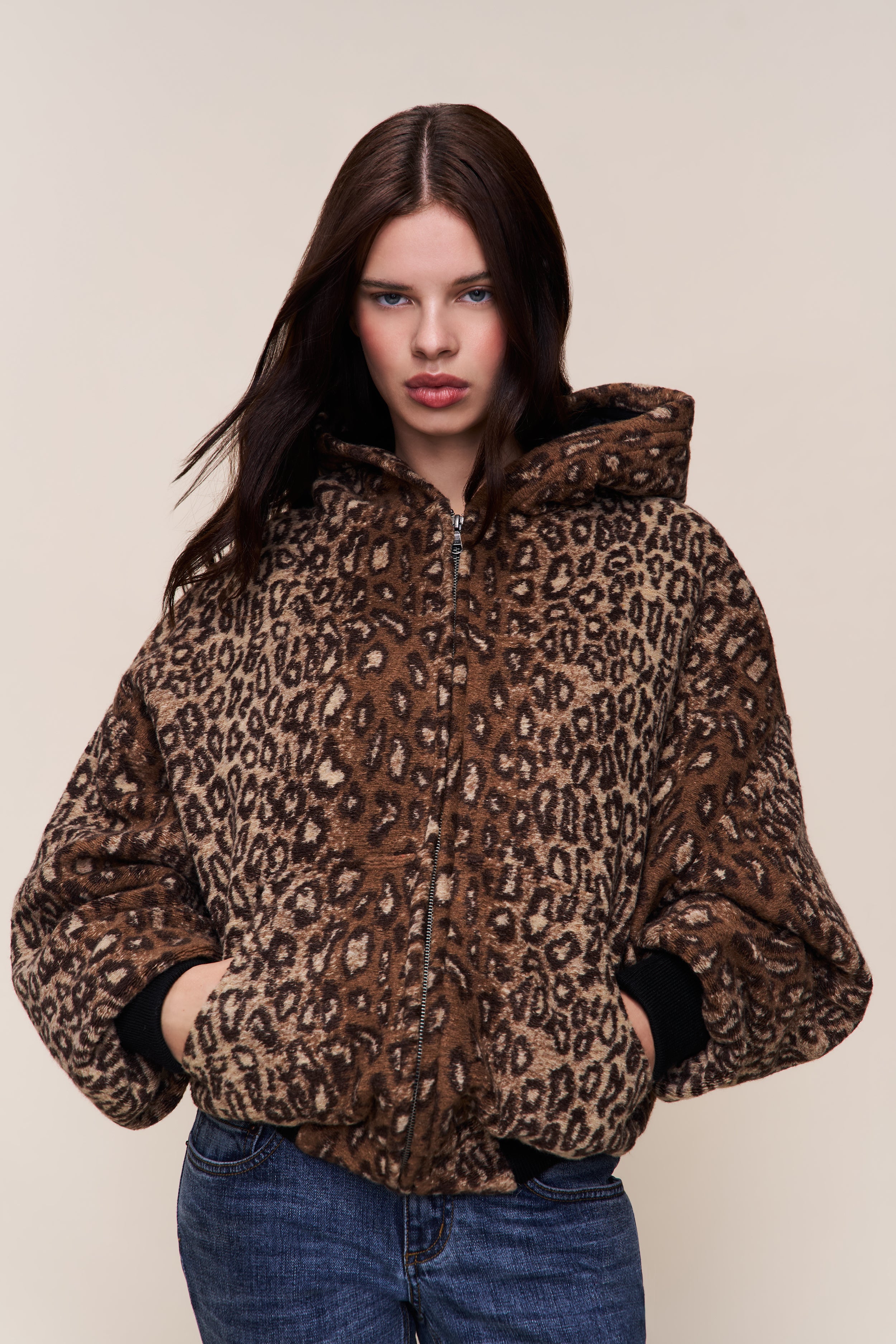 Charli Hooded Quilted Jacket
