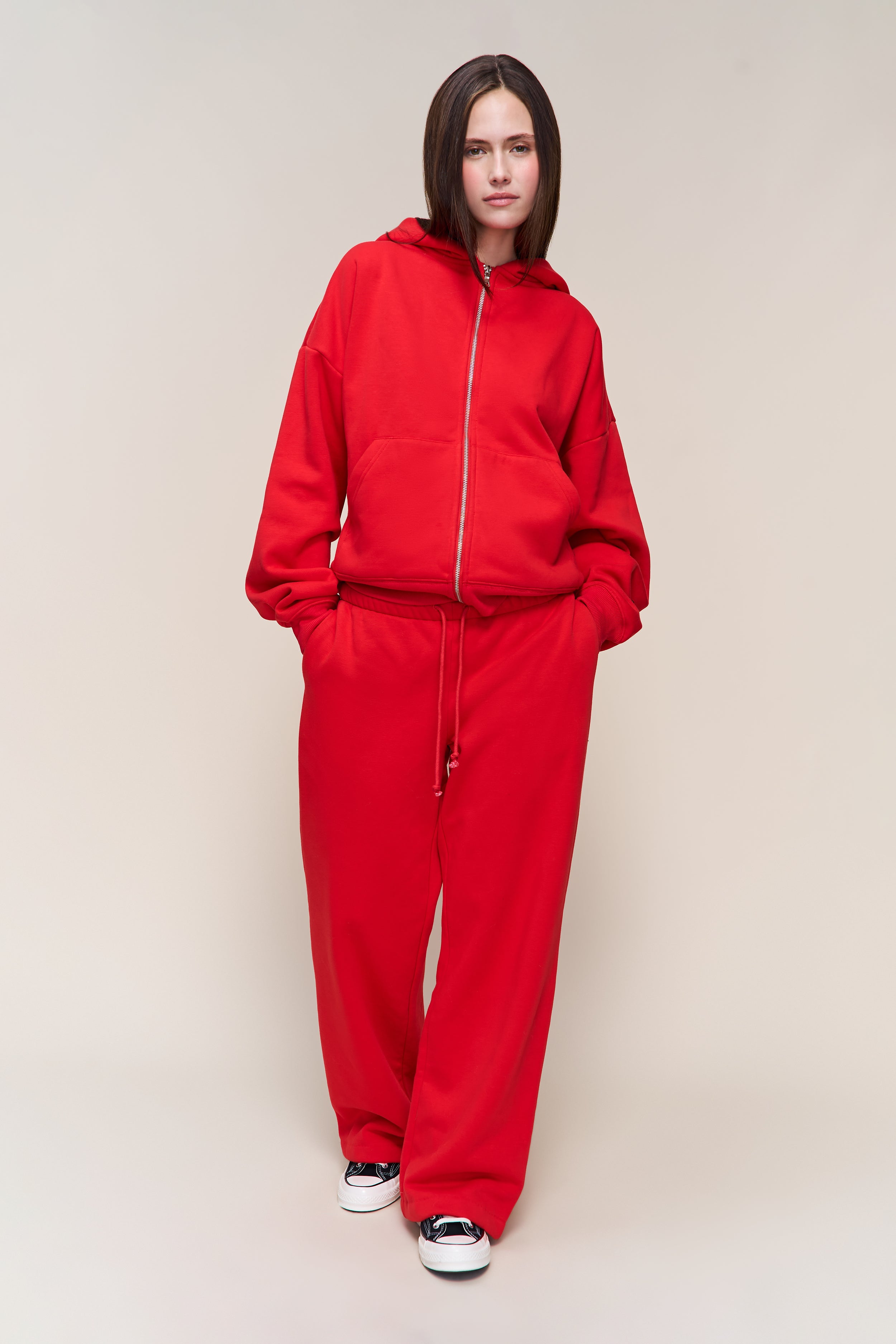 Relaxed Drawstring Sweatpants