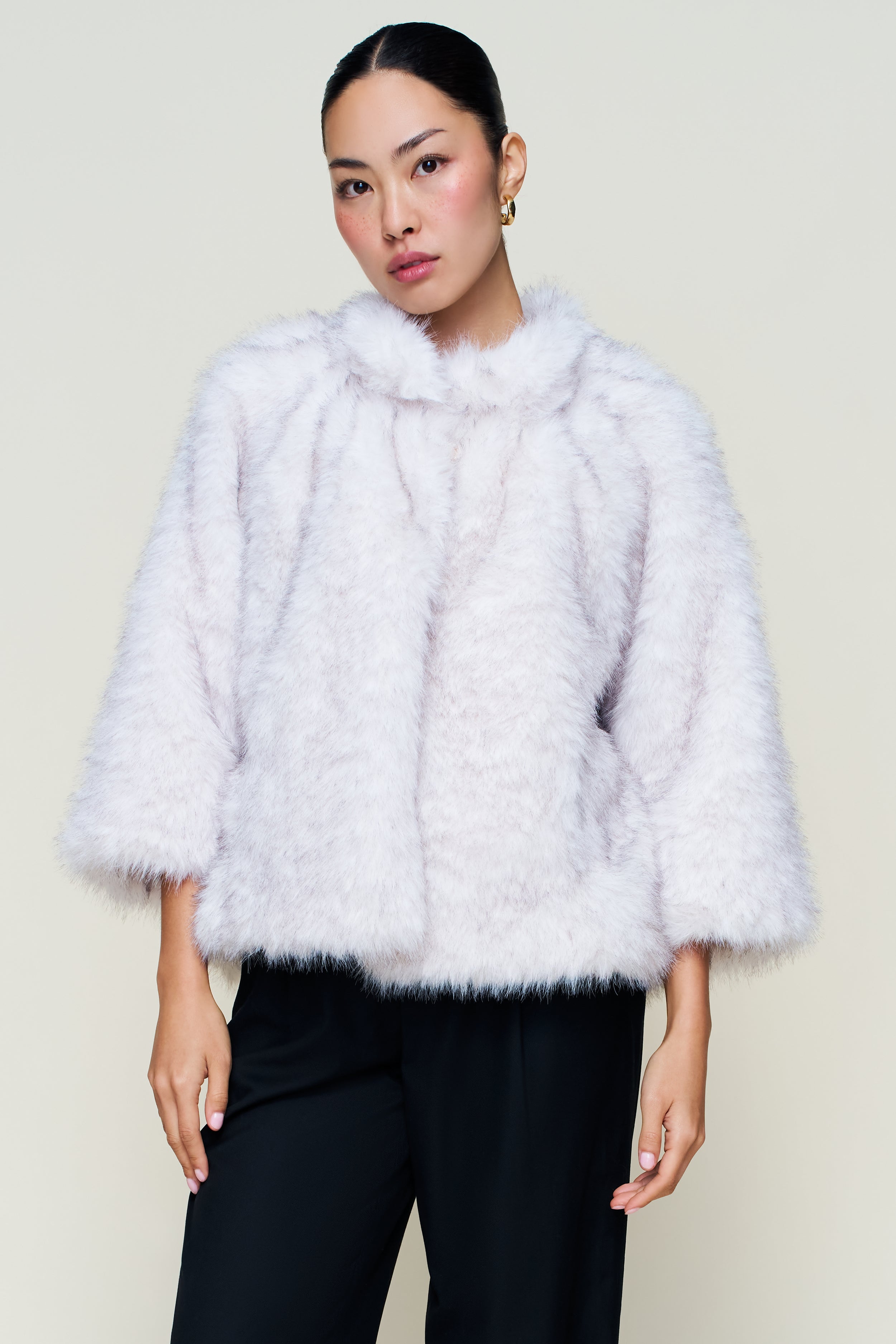 Lucienne Faux Fur Topper