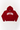 Guizio Zip Up Hoodie in IU Red