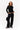 SAMANTHA CASHMERE SWEATER HOODIE IN BLACK