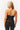 Marini Embellished Corset Top in Black