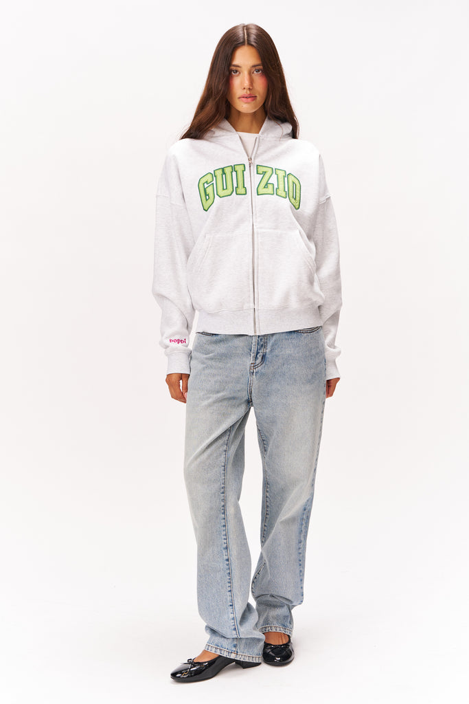 GUIZIO x poppi Zip-Up Hoodie