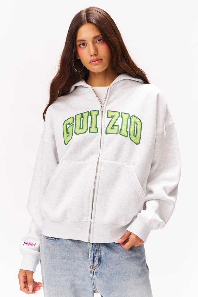 GUIZIO x poppi Zip-Up Hoodie