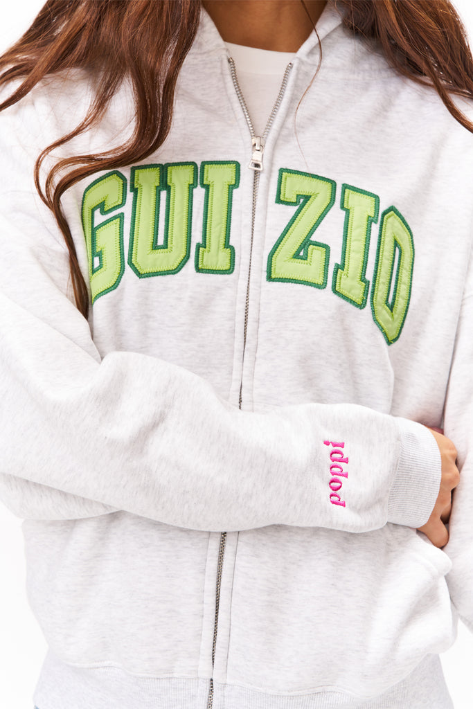 GUIZIO x poppi Zip-Up Hoodie