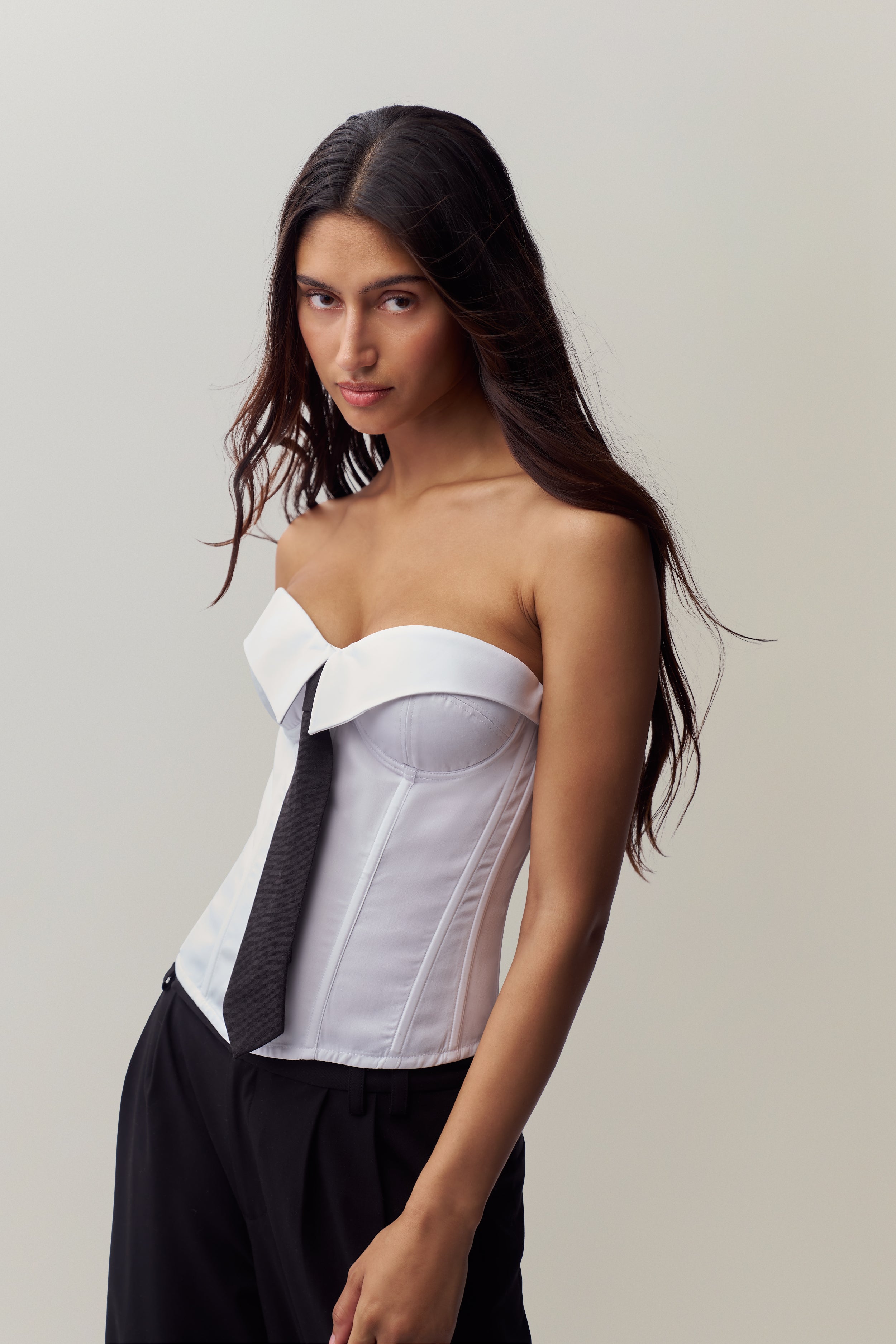 Chrys Corset in White