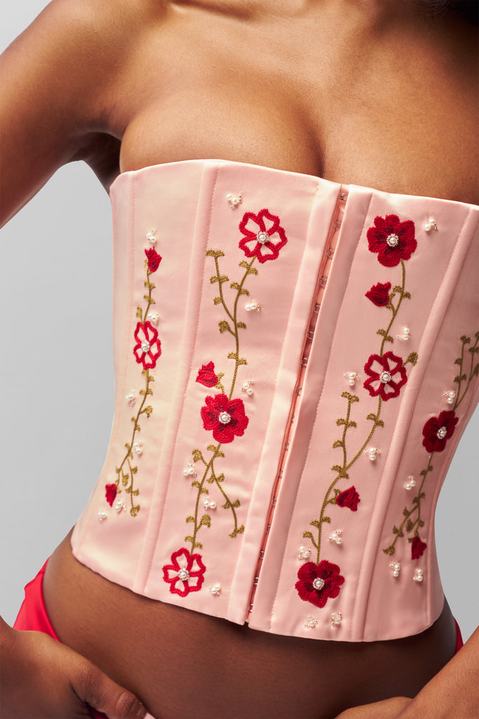Meadows Satin Corset