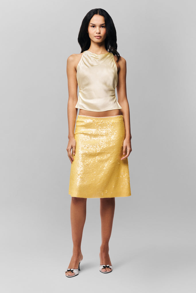 Regine Cowl Neck Top