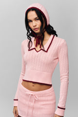 Charlotte Pullover Knit in Ballet Slipper