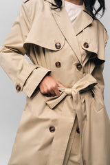 Classic Trench Coat in Khaki