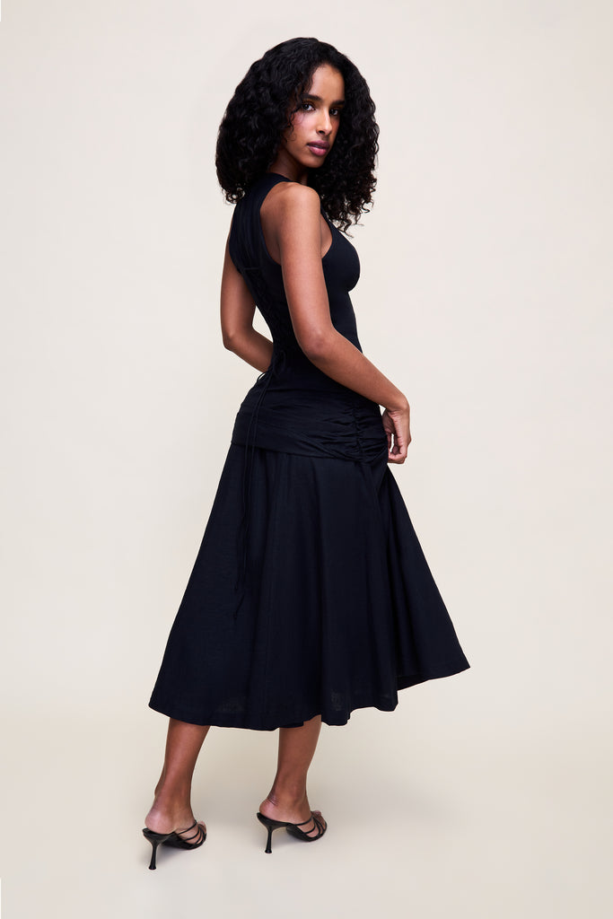 Victoire Dress in Black