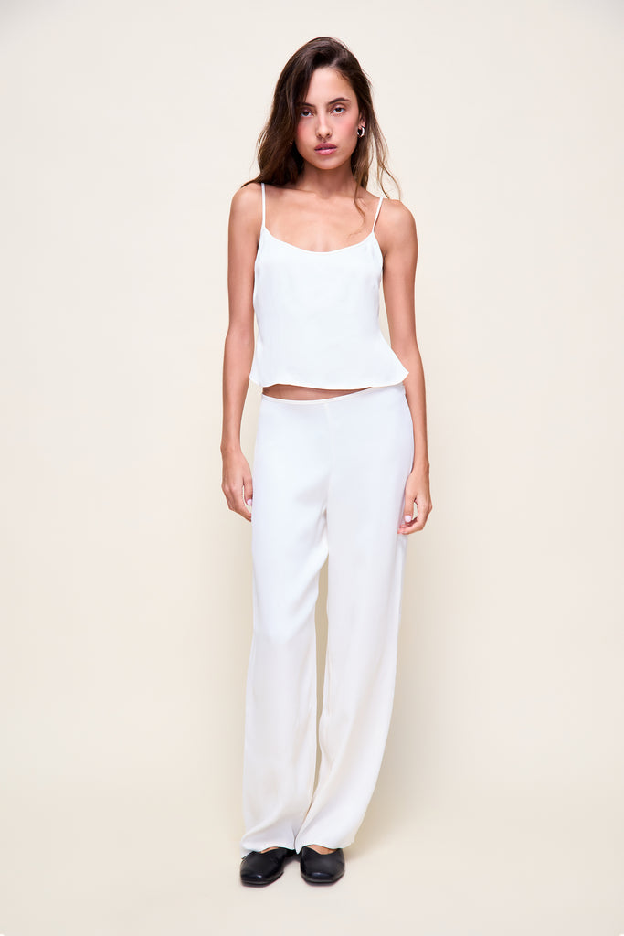 Satin Cami in Butter Cream