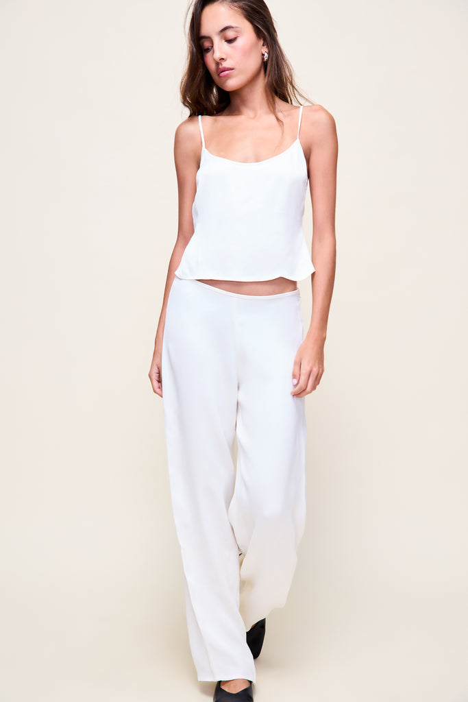 Satin Cami in Butter Cream