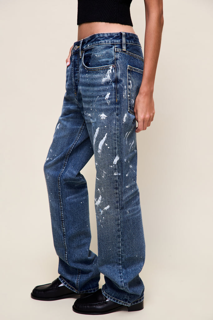 Guizio Relaxed Low Rise Denim