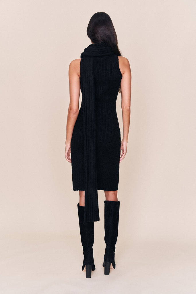 Hooded Knit Dress