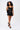 Marini Dropped Waist Dress in Black