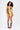 Rosaline Mini Dress in Gold 