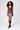 Micro Mini Leather Skirt in Espresso