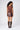 Micro Mini Leather Skirt in Espresso