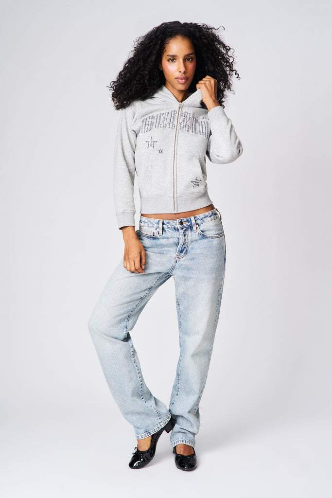 Guizio Shrunken Hoodie - Plaid