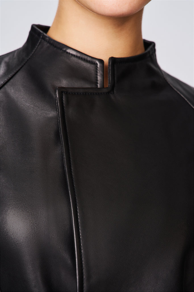 MILLICENT DOUBLE BREASTED JACKET IN BLACK 