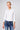 Amelie 3/4 Sleeve Shirt in White 