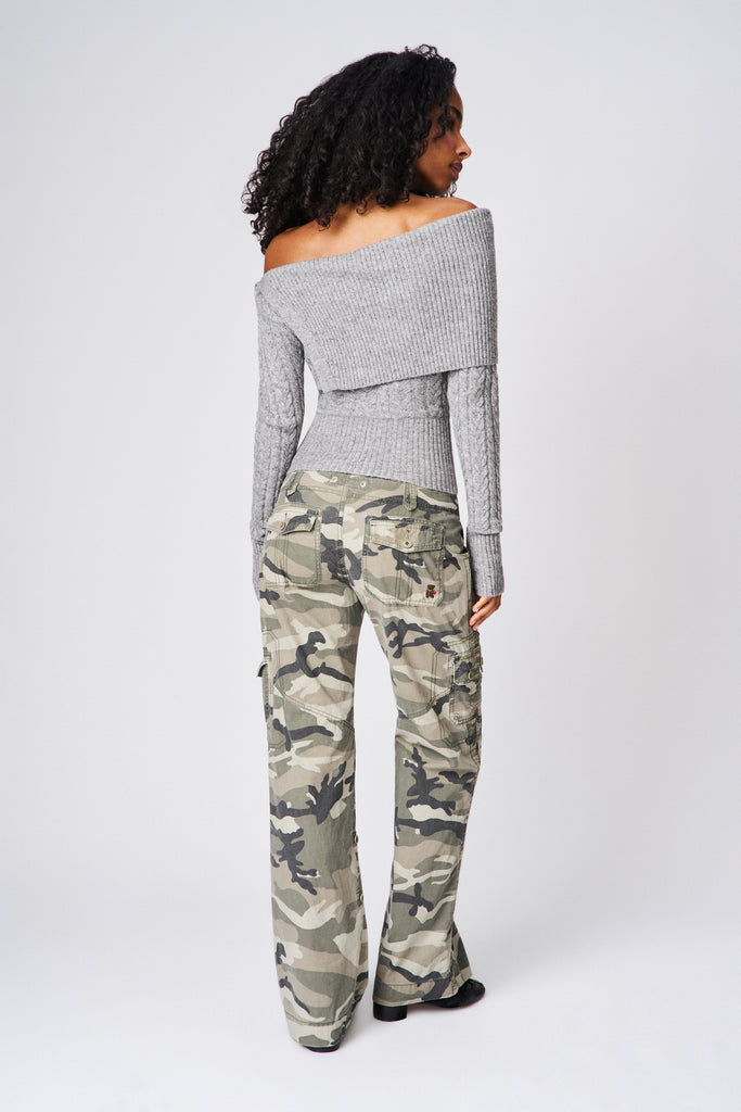 Luretta Sweater in Heather Grey