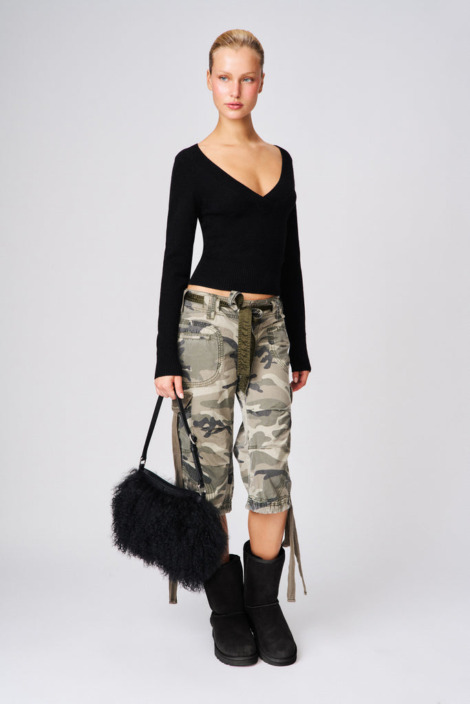 Cargo Capri Pant