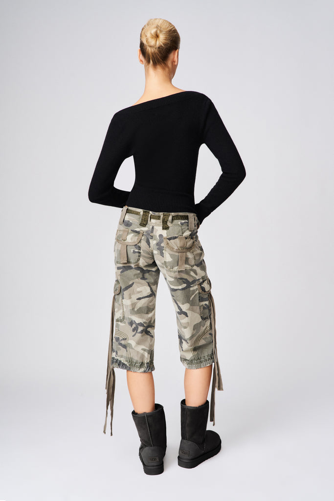 Cargo Capri Pant