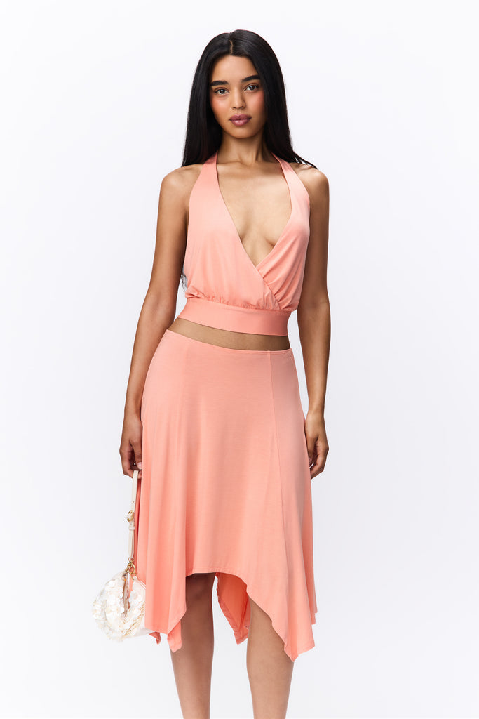 LANA SKIRT IN PEACH DREAMS