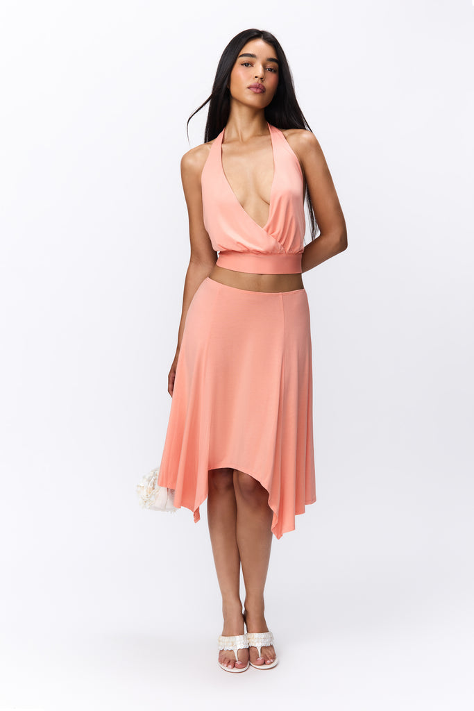 LANA SKIRT IN PEACH DREAMS