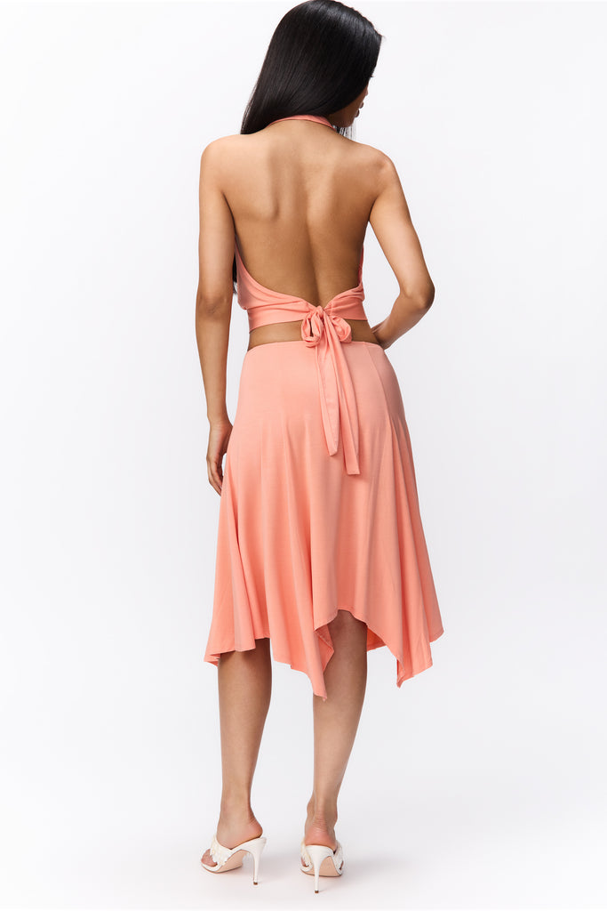 LANA SKIRT IN PEACH DREAMS