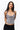 Marini Gingham Corset in Black/White