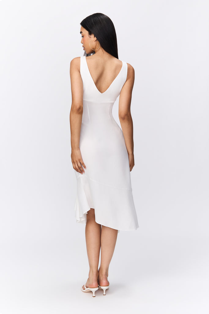 Celine Slip Dress in Ivory