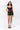 Grace Cowl Neck Mini Dress in Black