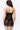 Grace Cowl Neck Mini Dress in Black