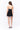 Posie Slip Mini Dress in Black