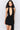 Niko Dress in Metallic Black