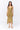 Elsie Cowl Neck Dress in Gold