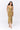 Elsie Cowl Neck Dress in Gold
