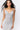 Elsie Cowl Neck Dress in Silver