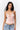 MARINI FLORAL EMBELLISHED CORSET IN BALLET SLIPPER