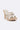 Holly Wooden Platform Sandal in Ivory