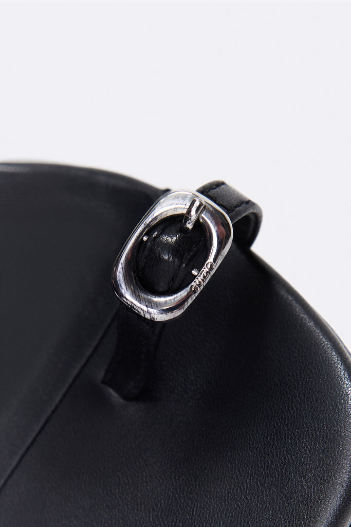 Skye Wedge Sandal in Black